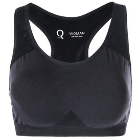 Dámska podprsenka Endurance Q Rosa Medium Support Seamless Bra Black