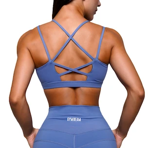 Dámska podprsenka GymBeam  FIT Sports Bra Steel Blue