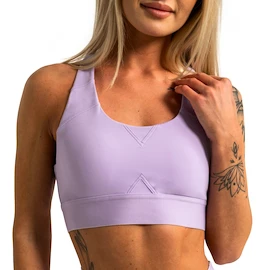 Dámska podprsenka GymBeam  Limitless Sports Bra Lavender