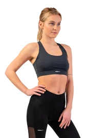 Dámska podprsenka Nebbia Active Sports Bra with medium impact 413 dark grey