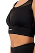 Dámska podprsenka Nebbia  Black Mesh Design Sports Bra "Breathe" 412 black