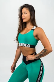 Dámska podprsenka Nebbia  Medium-Support Criss Cross Sports Bra green