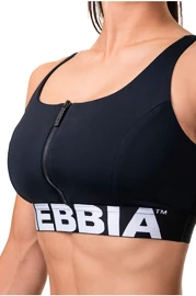 Dámska podprsenka Nebbia  Smart zip sports bra black