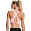 Dámska podprsenka Under Armour  Crossback Mid Bra pink