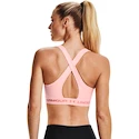 Dámska podprsenka Under Armour  Crossback Mid Bra pink