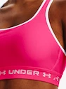 Dámska podprsenka Under Armour  Crossback Mid Bra-PNK