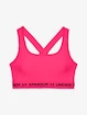 Dámska podprsenka Under Armour  Crossback Mid Bra-PNK