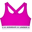 Dámska podprsenka Under Armour  Crossback Mid Bra-PNK M