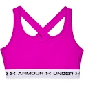 Dámska podprsenka Under Armour  Crossback Mid Bra-PNK M