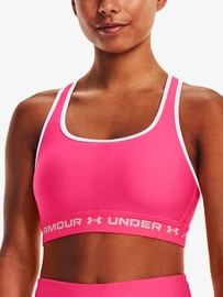 Dámska podprsenka Under Armour Crossback Mid Bra-PNK