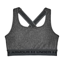 Dámska podprsenka Under Armour  Crossback Mid Heather Bra grey