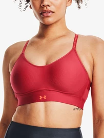 Dámska podprsenka Under Armour Infinity Covered Low-RED