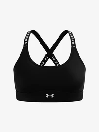 Dámska podprsenka Under Armour Infinity Covered Mid black