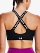 Dámska podprsenka Under Armour  Infinity High Bra Zip-BLK