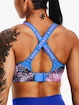 Dámska podprsenka Under Armour  Infinity High Print Bra-PNK