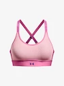 Dámska podprsenka Under Armour  Infinity Mid Bra-PNK