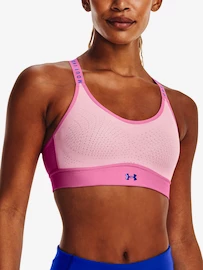 Dámska podprsenka Under Armour  Infinity Mid Bra-PNK