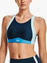 Dámska podprsenka Under Armour  Infinity Mid High Neck Shine-BLU S