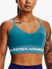 Dámska podprsenka Under Armour Seamless Low Long Bra-BLU