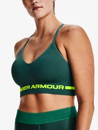 Dámska podprsenka Under Armour Seamless Low Long Bra-GRN