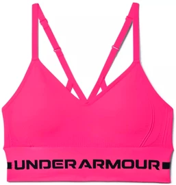 Dámska podprsenka Under Armour Seamless Low Long Htr Bra pink Beta Tint