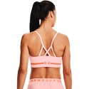 Dámska podprsenka Under Armour  Seamless Low Long Htr Bra pink Beta Tint