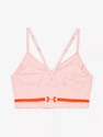 Dámska podprsenka Under Armour  Seamless Low Long Htr Bra pink Beta Tint