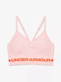 Dámska podprsenka Under Armour Seamless Low Long Htr Bra pink Beta Tint