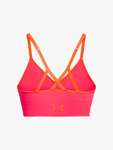 Dámska podprsenka Under Armour  Seamless Low Long Rib-PNK