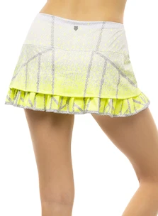 Dámska sukňa Lucky in Love  Take A Pleat Skirt Neon Yellow S