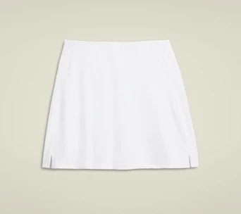 Dámska sukňa Wilson  W Team Flat Front Skirt Bright White