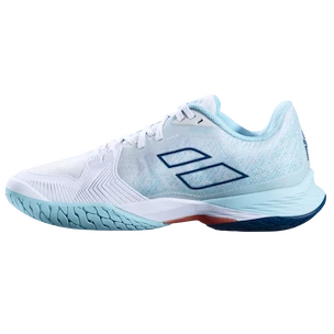 Dámska tenisová obuv Babolat Jet Mach 3 All Court Women White/Angel Blue