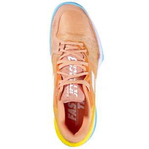 Dámska tenisová obuv Babolat Jet Mach 3 Clay Women Coral/Gold Fusion