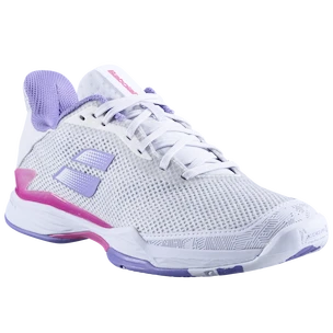 Dámska tenisová obuv Babolat Jet Tere All Court Women White/Lavender