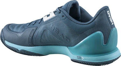 Dámska tenisová obuv Head Sprint Pro 3.5 Clay Grey/Teal  EUR 37