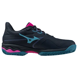 Dámska tenisová obuv Mizuno Wave Exceed Light 2 W Padel Midnight Navy/Fuchsia Purple