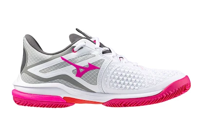 Dámska tenisová obuv Mizuno Wave Exceed TOUR 6 CC White/Radiant Red/Quiet Shade  EUR 38