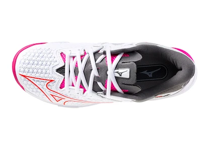 Dámska tenisová obuv Mizuno Wave Exceed TOUR 6 CC White/Radiant Red/Quiet Shade  EUR 38