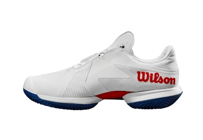 Dámska tenisová obuv Wilson Kaos Swift 1.5 W Clay White/Deja Vu Blue