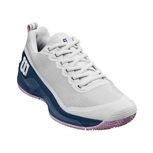 Dámska tenisová obuv Wilson Rush Pro 4.5 Clay W White/Ensign Blue