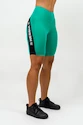 Dámske cyklistické kraťasy Nebbia  High Waisted Biker Shorts green