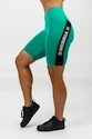 Dámske cyklistické kraťasy Nebbia  High Waisted Biker Shorts green