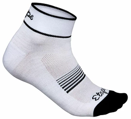 Dámske cyklistické ponožky Etape KISS white/black