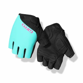 Dámske cyklistické rukavice Giro JagEtte Screaming Teal/Neon Pink