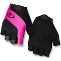 Dámske cyklistické rukavice Giro Tessa black/pink S