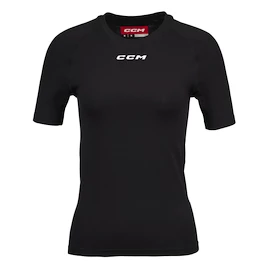 Dámske kompresné tričko CCM SS Training Tee Black Senior