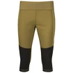 Dámske legíny Bergans  Fløyen V2 3/4 W Pants Olive Green