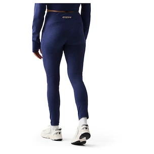 Dámske legíny CCM Outdoor Thermal Pant Heather Blue