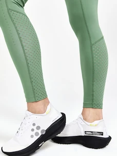 Dámske legíny Craft  Charge Perforated Green