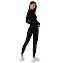 Dámske legíny GymBeam  FLO Ribbed Leggings Black